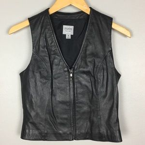 Wilsons Leather Vest Size S EUC